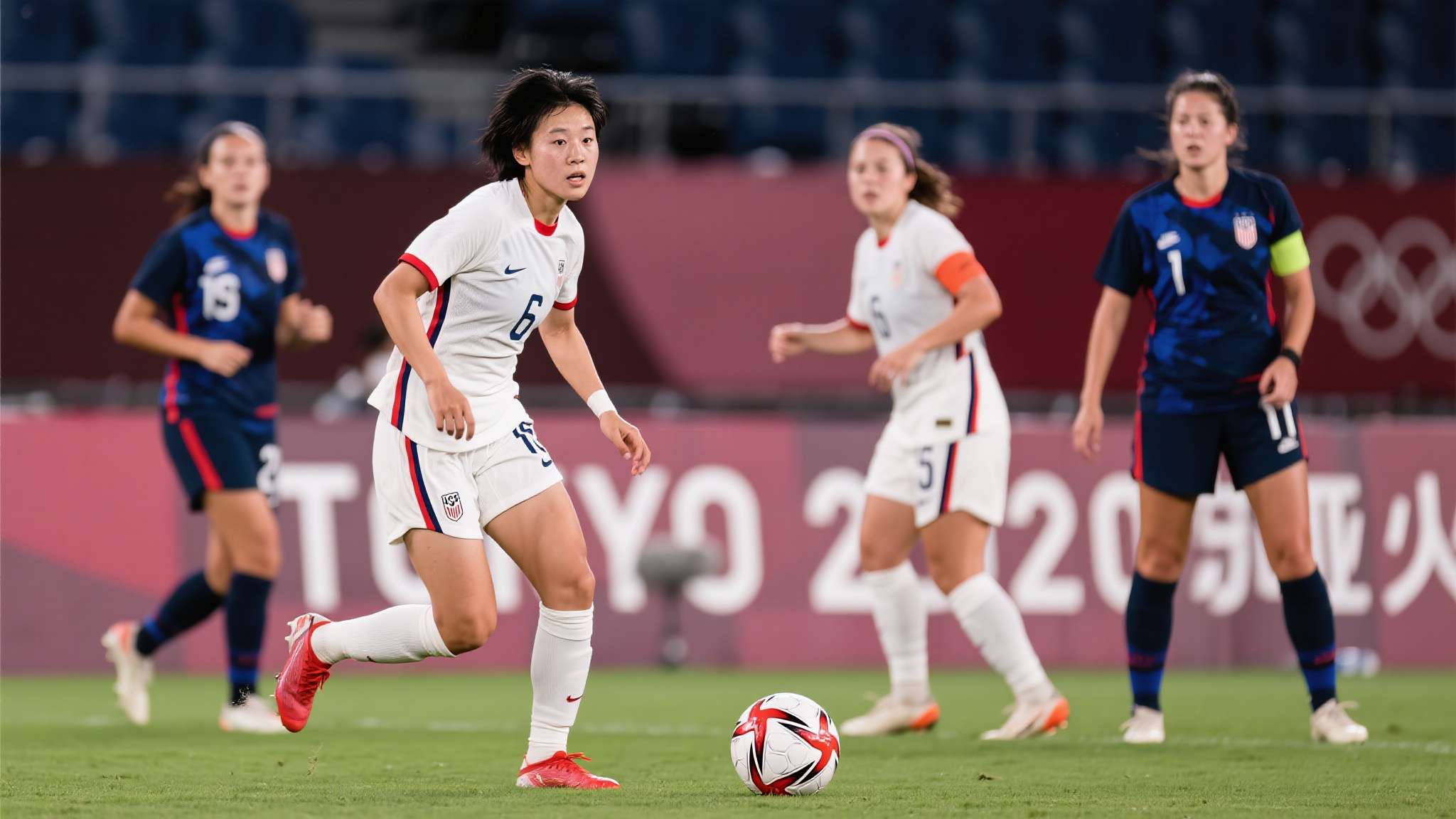 案例回顾：就像2021年东京奥运会半决赛，当美国女子队因明星选手发挥不佳导致终局